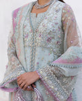 Republic Womenswear | Reve De Luxe 25 | LF-178 S Sky Blue Organza