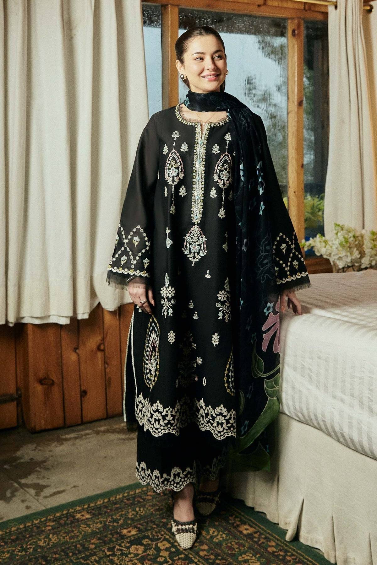 Zara Shahjahan | Coco Lawn Vol 2 | LOVENT-10A - Pakistani Designer Dress - by Zara Shahjahan | Type: Luxury - 100% Original at Saira Sultan