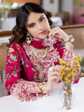 Mahnur | After Hours Luxury Lawn 25 | Laughter Lines M Magenta Lawn