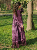 Mahnur | Dahlia Luxury Lawn 25 | Lea S Wine Berry Lawn