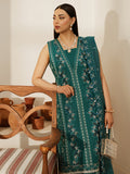 Mahnur | Florence Luxury Lawn 25 | LANA L Teal Green Lawn