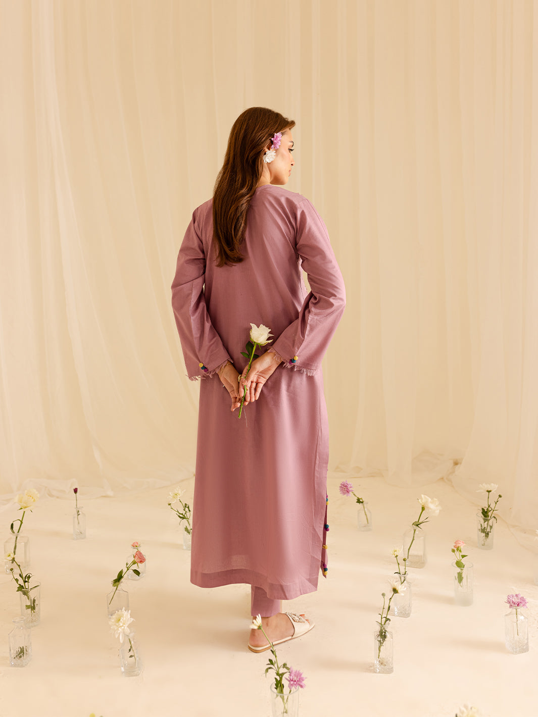 Mahnur | Petal Whispers Lawn Pret | Liliosa XS Lilac Lawn