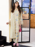 Mahnur | After Hours Luxury Lawn 25 | Lime Lush XS Cream Lawn