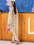 Mahnur | After Hours Luxury Lawn 25 | Lime Lush S Cream Lawn