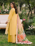 Mahnur | Dahlia Luxury Lawn 25 | Lya S Yellow Lawn