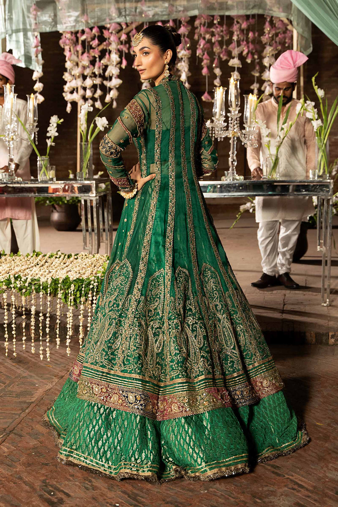 Maria B | Bridal Couture | Shyla - Pakistani Designer Dress - by Maria B | Type: Ladies Clothes - 100% Original at Saira Sultan