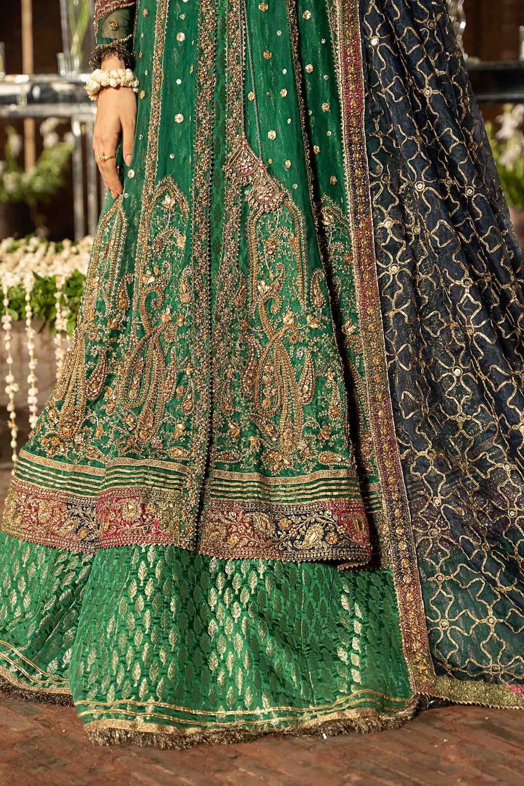 Maria B | Bridal Couture | Shyla - Pakistani Designer Dress - by Maria B | Type: Ladies Clothes - 100% Original at Saira Sultan