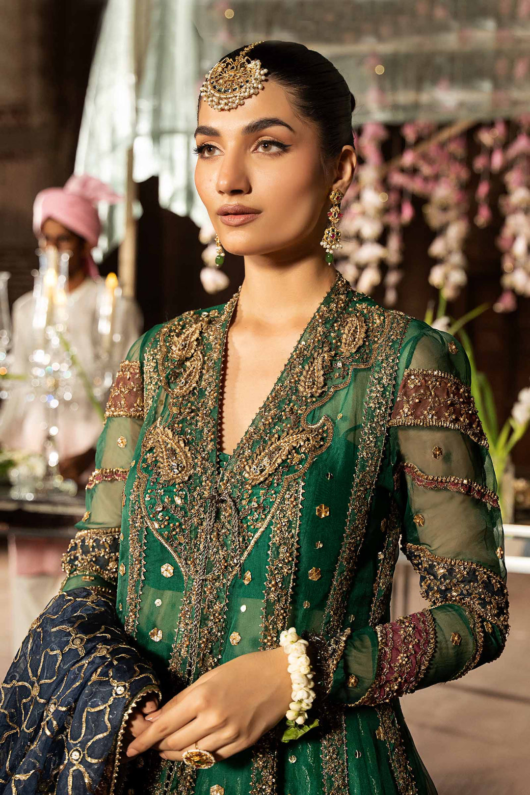 Maria B | Bridal Couture | Shyla - Pakistani Designer Dress - by Maria B | Type: Ladies Clothes - 100% Original at Saira Sultan