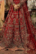Maria B | Bridal Couture | Roza - Pakistani Designer Dress - by Maria B | Type: Ladies Clothes - 100% Original at Saira Sultan