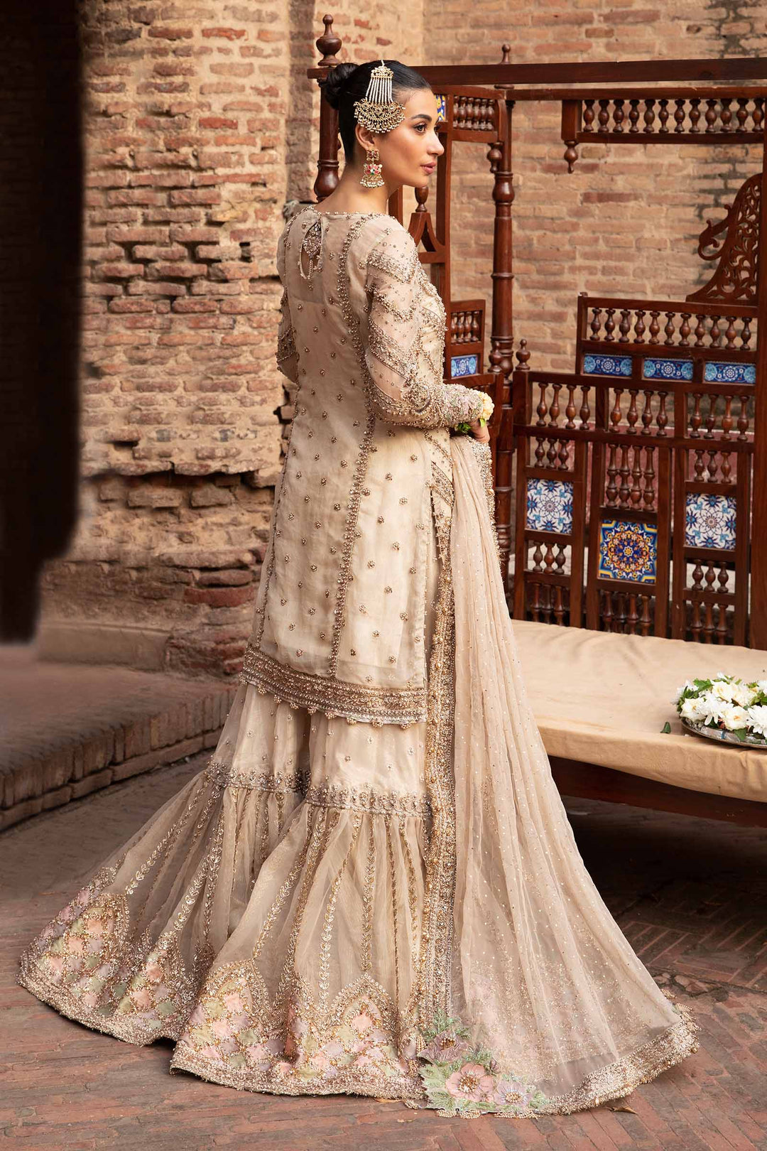 Maria B | Bridal Couture | Ishtar - Pakistani Designer Dress - by Maria B | Type: Ladies Clothes - 100% Original at Saira Sultan