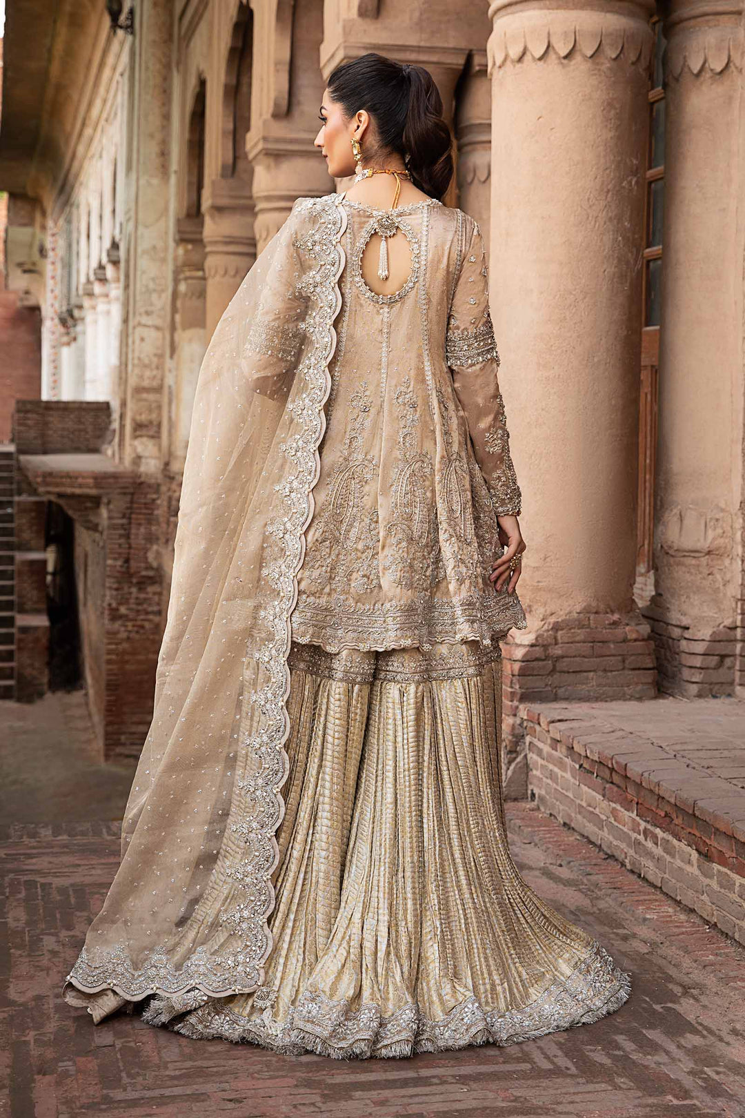 Maria B | Bridal Couture | Oriana - Pakistani Designer Dress - by Maria B | Type: Ladies Clothes - 100% Original at Saira Sultan