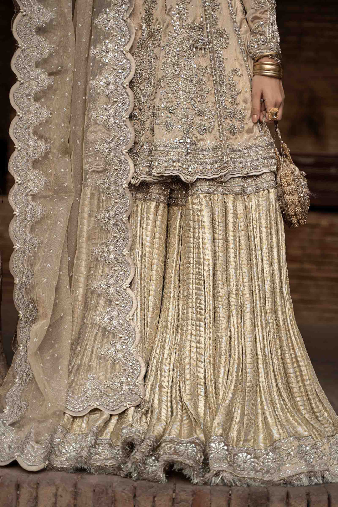 Maria B | Bridal Couture | Oriana - Pakistani Designer Dress - by Maria B | Type: Ladies Clothes - 100% Original at Saira Sultan