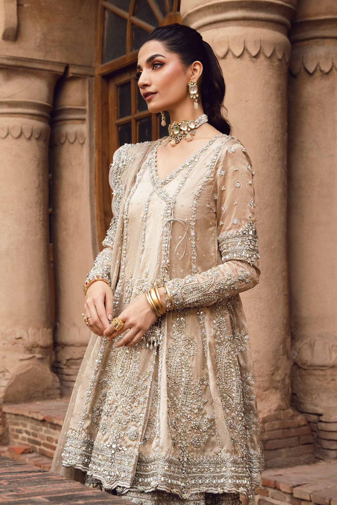 Maria B | Bridal Couture | Oriana - Pakistani Designer Dress - by Maria B | Type: Ladies Clothes - 100% Original at Saira Sultan