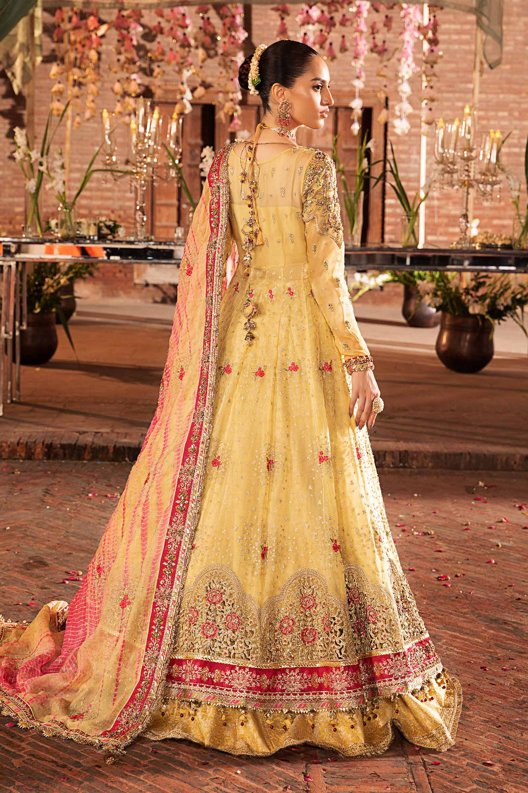 Maria B | Bridal Couture | Oriel - Pakistani Designer Dress - by Maria B | Type: Ladies Clothes - 100% Original at Saira Sultan