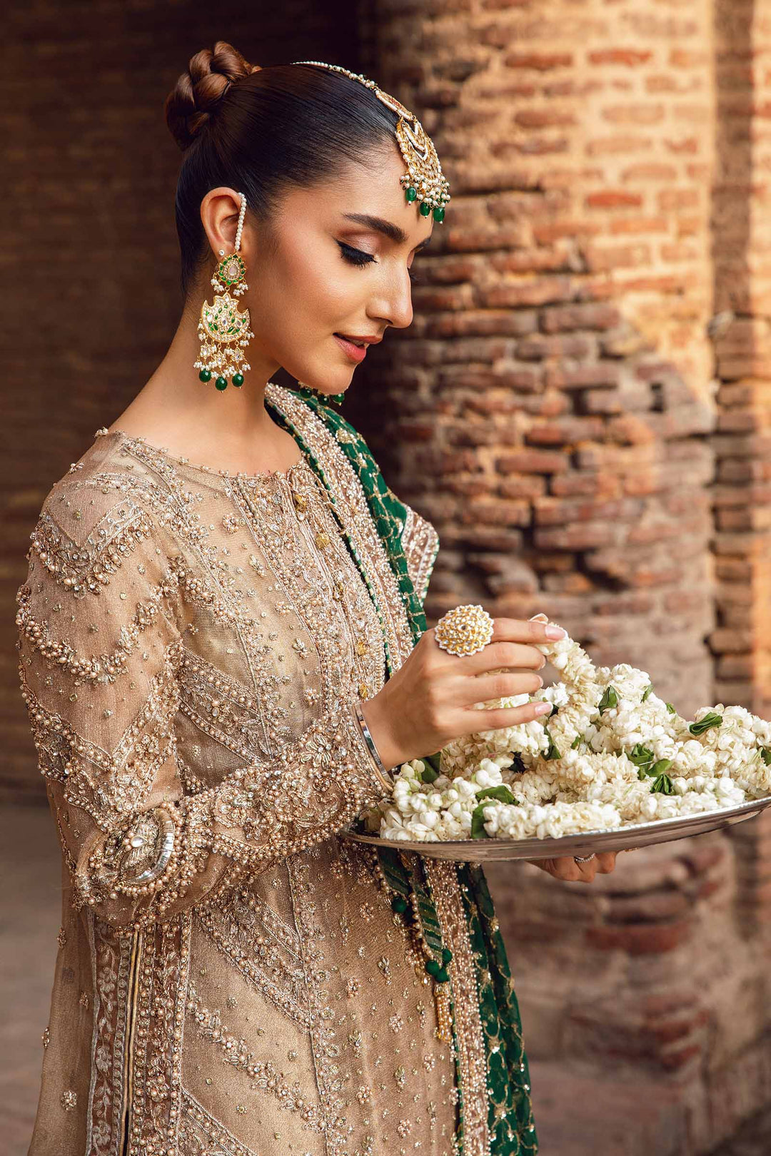 Maria B | Bridal Couture | Widad - Pakistani Designer Dress - by Maria B | Type: Ladies Clothes - 100% Original at Saira Sultan
