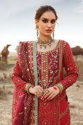 Maria B | Bridal Couture | Chundari - Pakistani Designer Dress - by Maria B | Type: Ladies Clothes - 100% Original at Saira Sultan