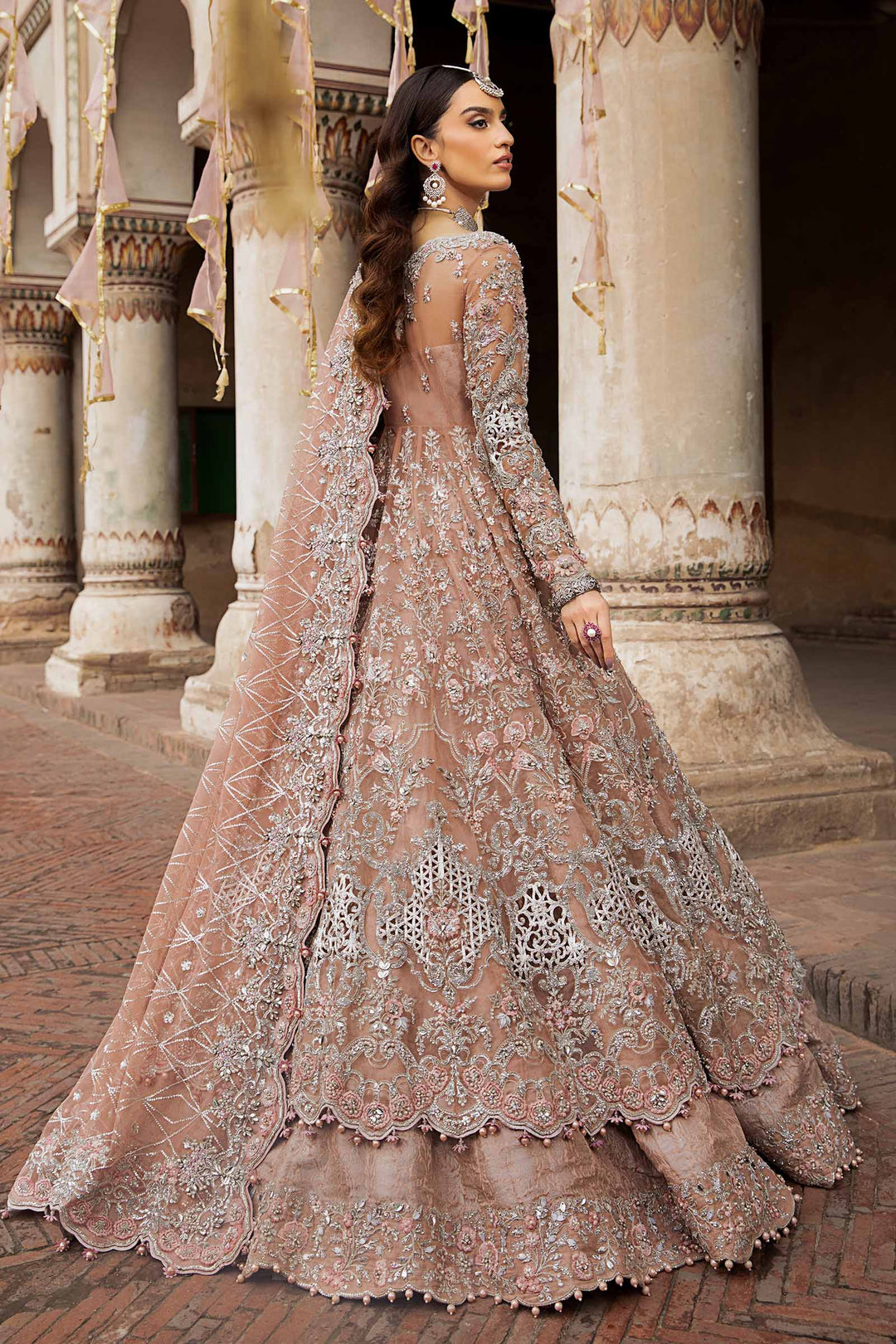 Maria B | Bridal Couture | Diyora - Pakistani Designer Dress - by Maria B | Type: Ladies Clothes - 100% Original at Saira Sultan