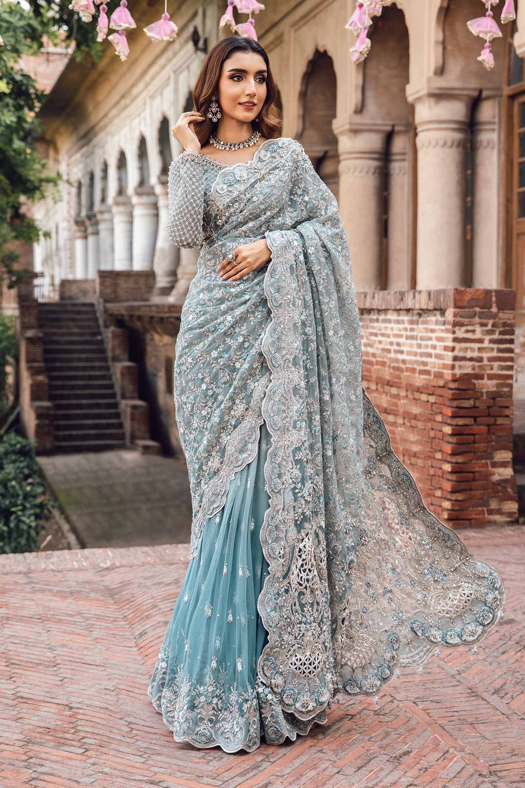 Maria B | Bridal Couture | Mabel - Pakistani Designer Dress - by Maria B | Type: Ladies Clothes - 100% Original at Saira Sultan