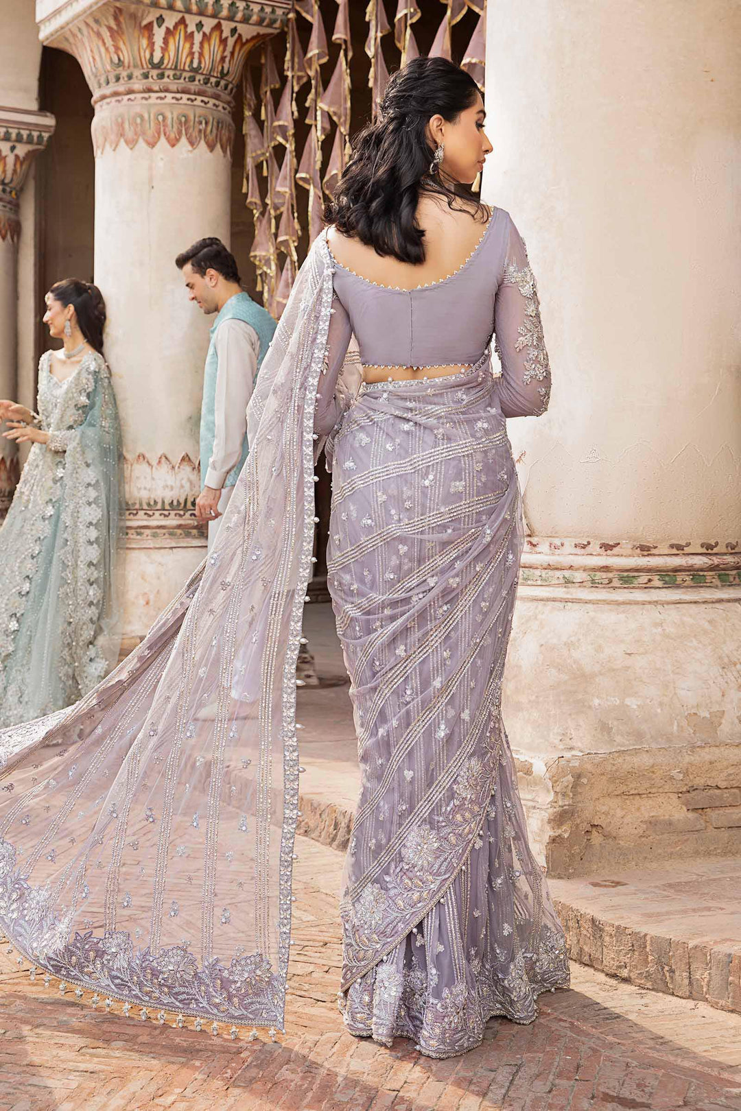 Maria B | Bridal Couture | Ifora - Pakistani Designer Dress - by Maria B | Type: Ladies Clothes - 100% Original at Saira Sultan