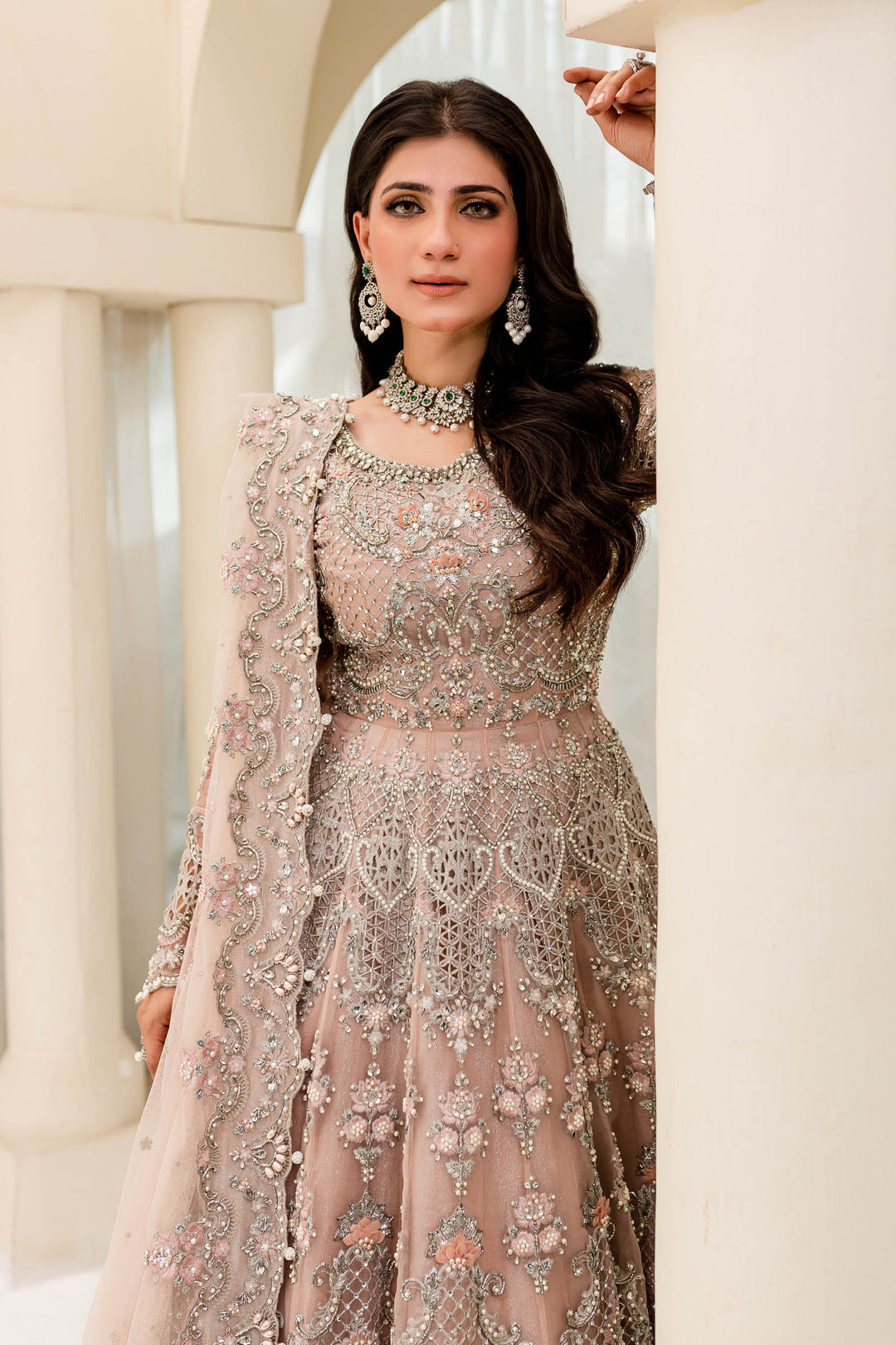 Maria B | Bridal Couture | MC-902 - Pakistani Designer Dress - by Maria B | Type: Ladies Clothes - 100% Original at Saira Sultan