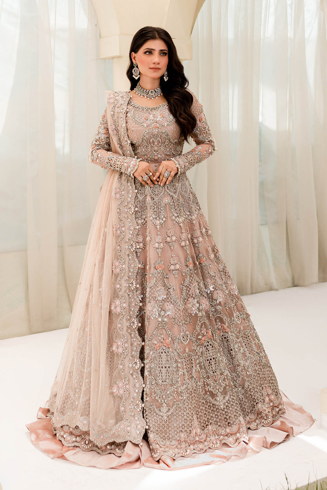 Maria B | Bridal Couture | MC-902 - Pakistani Designer Dress - by Maria B | Type: Ladies Clothes - 100% Original at Saira Sultan