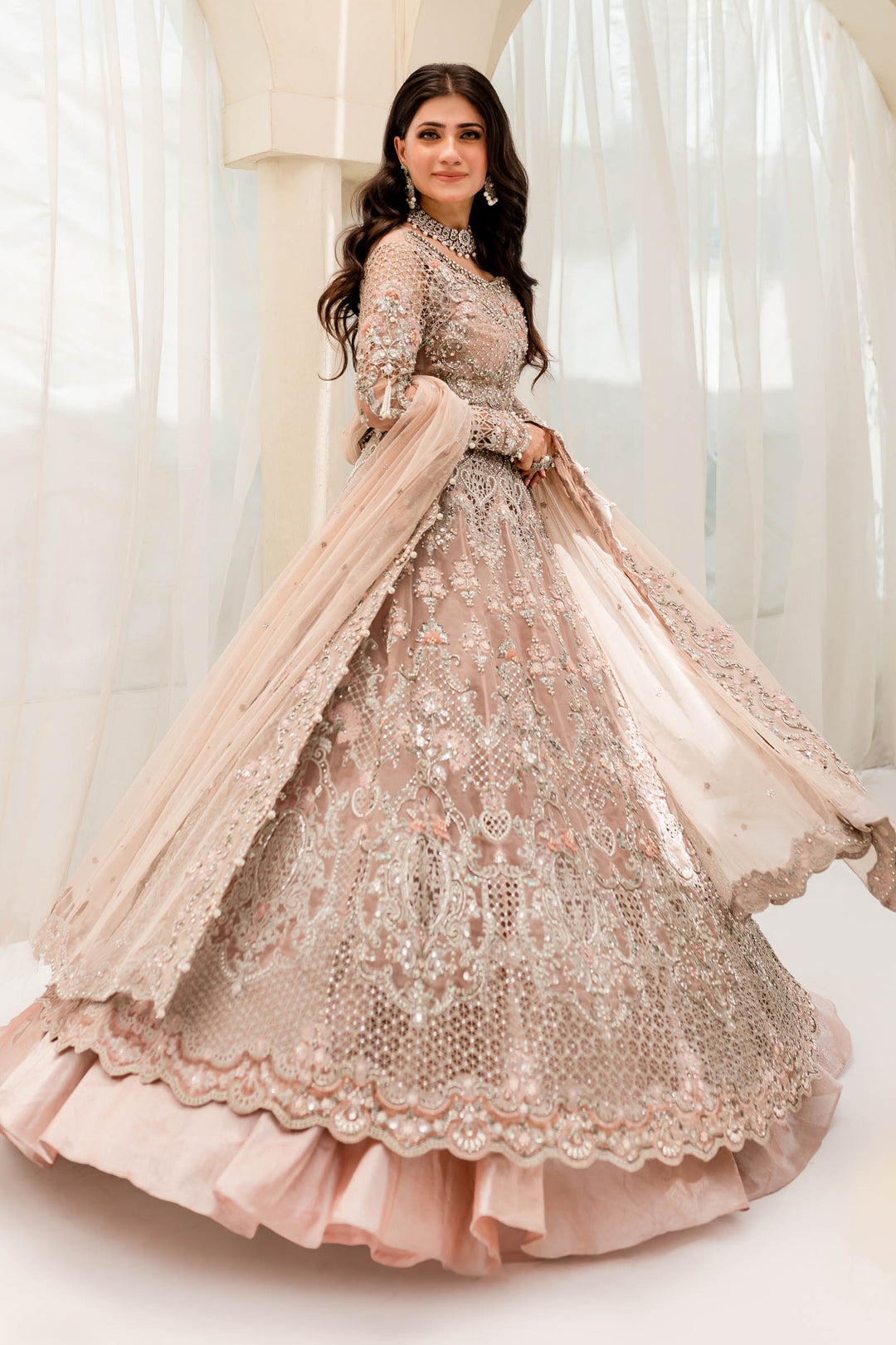 Maria B | Bridal Couture | MC-902 - Pakistani Designer Dress - by Maria B | Type: Ladies Clothes - 100% Original at Saira Sultan