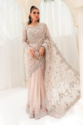 Maria B | Bridal Couture | Pale Pink MC-909 - Pakistani Designer Dress - by Maria B | Type: Ladies Clothes - 100% Original at Saira Sultan