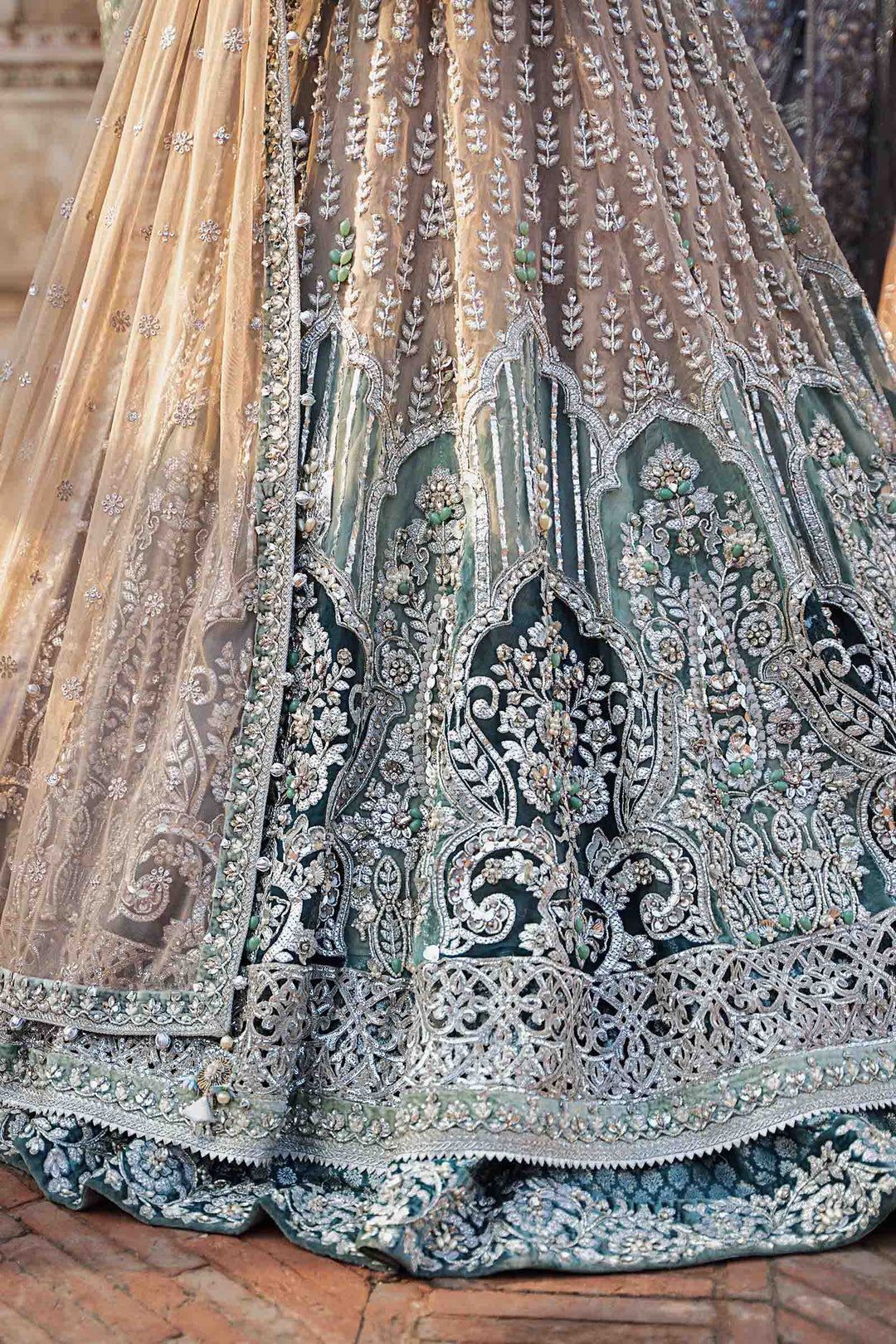 Maria B | Bridal Couture | Mehrinoz - Pakistani Designer Dress - by Maria B | Type: Ladies Clothes - 100% Original at Saira Sultan