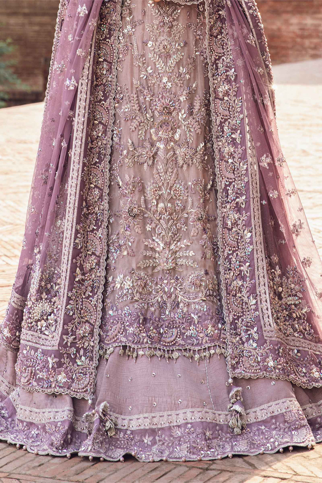 Maria B | Bridal Couture | Pinar - Pakistani Designer Dress - by Maria B | Type: Ladies Clothes - 100% Original at Saira Sultan