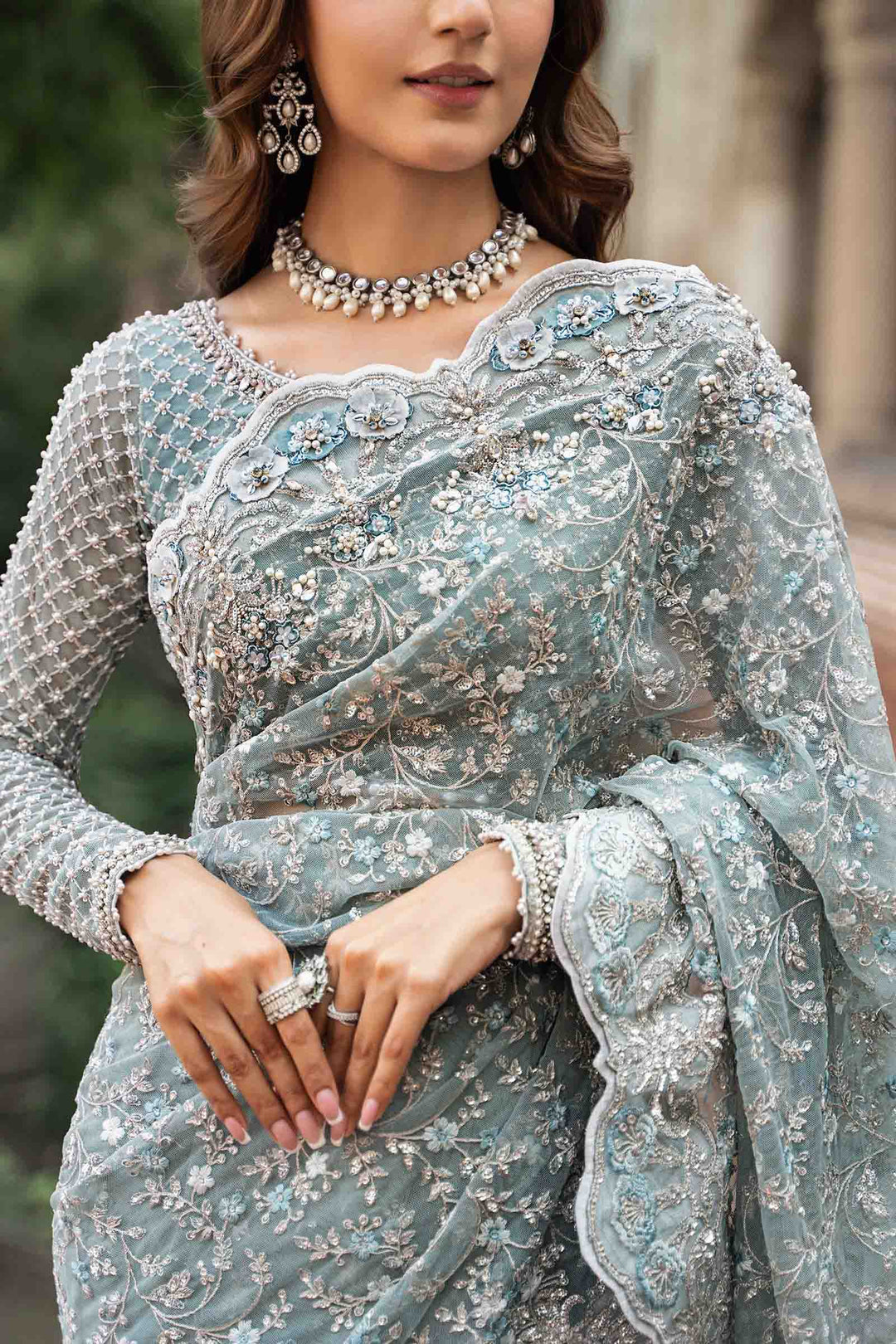 Maria B | Bridal Couture | Mabel - Pakistani Designer Dress - by Maria B | Type: Ladies Clothes - 100% Original at Saira Sultan