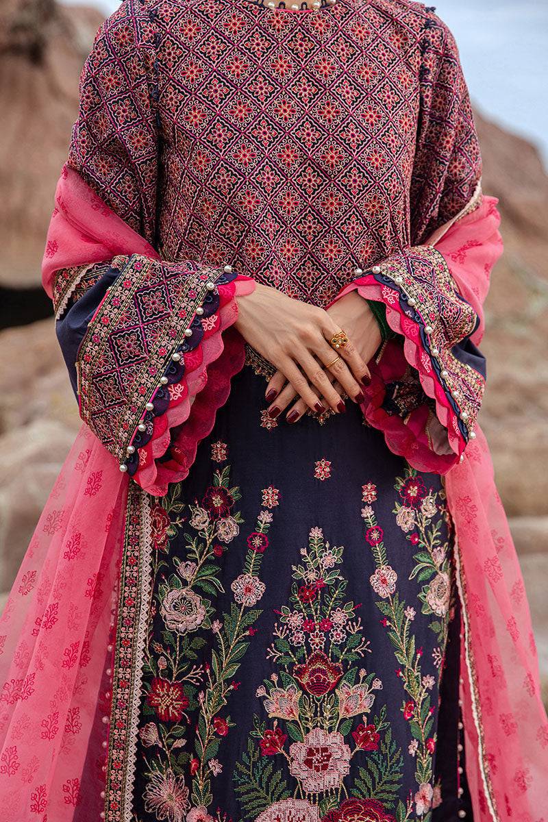 MNR | Festive Lawn 24 | JAL-PARI - Pakistani Designer Dress - by MNR | Type: Luxury - 100% Original at Saira Sultan