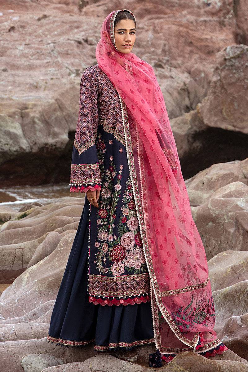 MNR | Festive Lawn 24 | JAL-PARI - Pakistani Designer Dress - by MNR | Type: Luxury - 100% Original at Saira Sultan