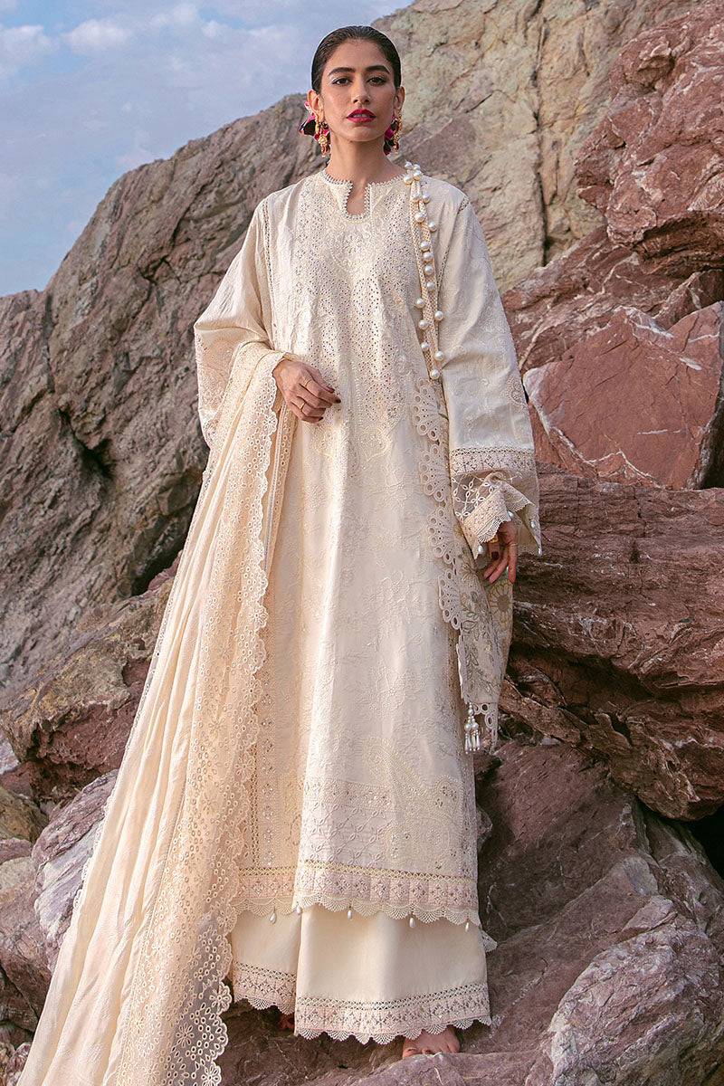 MNR | Festive Lawn 24 | DARIYA - Pakistani Designer Dress - by MNR | Type: Luxury - 100% Original at Saira Sultan