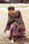 MNR | Festive Lawn 24 | GUL-E-LALA - Pakistani Designer Dress - by MNR | Type: Luxury - 100% Original at Saira Sultan