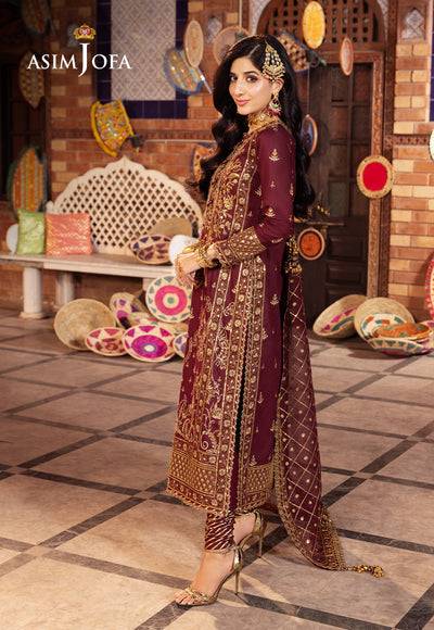 Asim Jofa | Chamak Damak Festive 24 | AJCD-09 - Pakistani Designer Dress - by Asim Jofa | Type: Formal - 100% Original at Saira Sultan