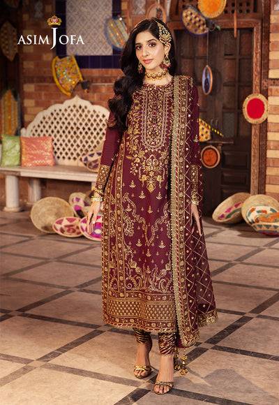 Asim Jofa | Chamak Damak Festive 24 | AJCD-09 - Pakistani Designer Dress - by Asim Jofa | Type: Formal - 100% Original at Saira Sultan