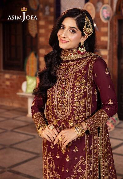 Asim Jofa | Chamak Damak Festive 24 | AJCD-09 - Pakistani Designer Dress - by Asim Jofa | Type: Formal - 100% Original at Saira Sultan