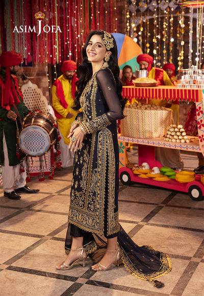 Asim Jofa | Chamak Damak Festive 24 | AJCD-11 - Pakistani Designer Dress - by Asim Jofa | Type: Formal - 100% Original at Saira Sultan