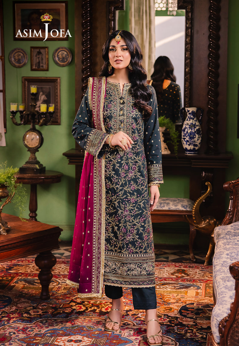 Asim Jofa | Afsanay Luxury Pret | AJLP-01 - Pakistani Designer Dress - by Asim Jofa | Type: Luxury - 100% Original at Saira Sultan