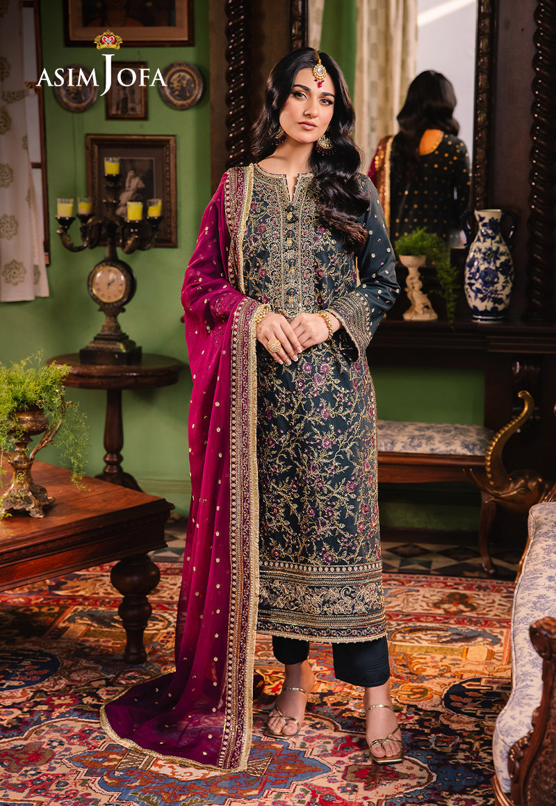 Asim Jofa | Afsanay Luxury Pret | AJLP-01 - Pakistani Designer Dress - by Asim Jofa | Type: Luxury - 100% Original at Saira Sultan