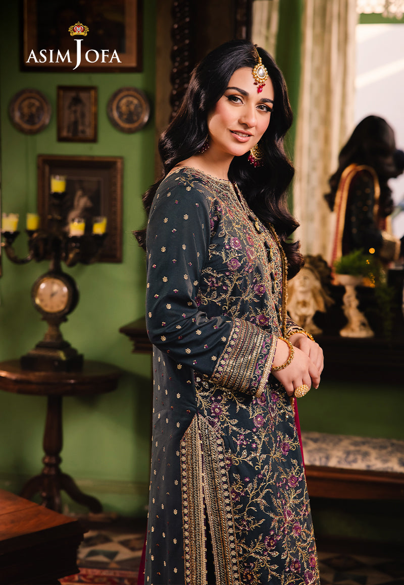 Asim Jofa | Afsanay Luxury Pret | AJLP-01 - Pakistani Designer Dress - by Asim Jofa | Type: Luxury - 100% Original at Saira Sultan