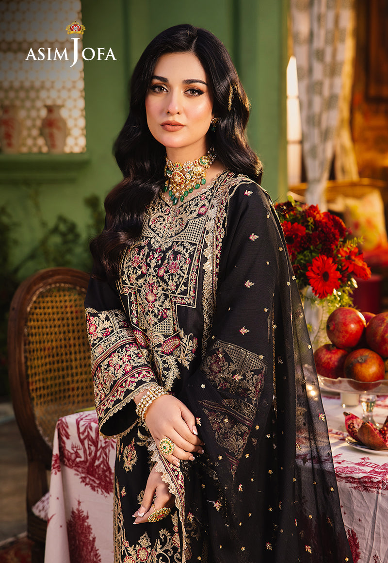 Asim Jofa | Afsanay Luxury Pret | AJLP-09 - Pakistani Designer Dress - by Asim Jofa | Type: Luxury - 100% Original at Saira Sultan