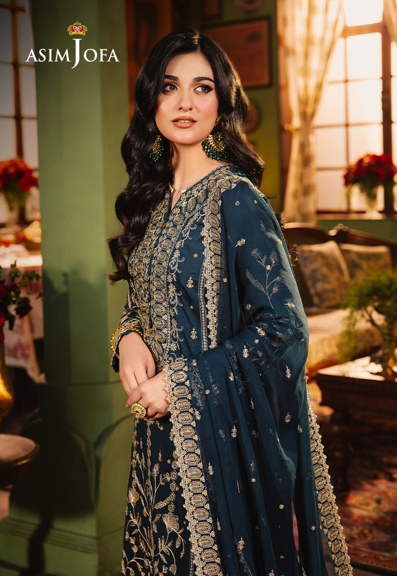 Asim Jofa | Afsanay Luxury Pret | AJLP-07 - Pakistani Designer Dress - by Asim Jofa | Type: Luxury - 100% Original at Saira Sultan