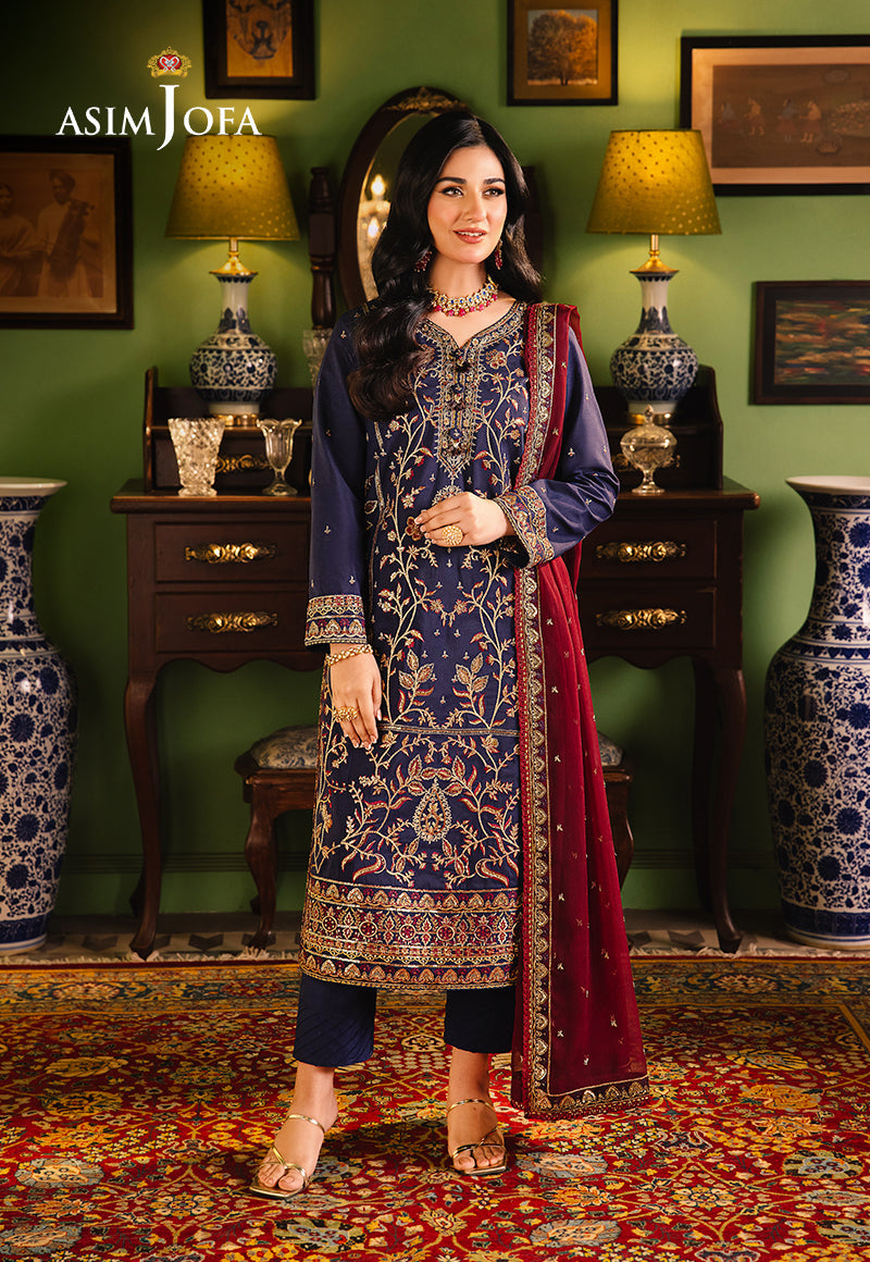Asim Jofa | Afsanay Luxury Pret | AJLP-02 - Pakistani Designer Dress - by Asim Jofa | Type: Luxury - 100% Original at Saira Sultan