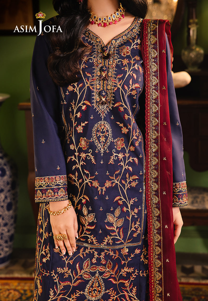 Asim Jofa | Afsanay Luxury Pret | AJLP-02 - Pakistani Designer Dress - by Asim Jofa | Type: Luxury - 100% Original at Saira Sultan