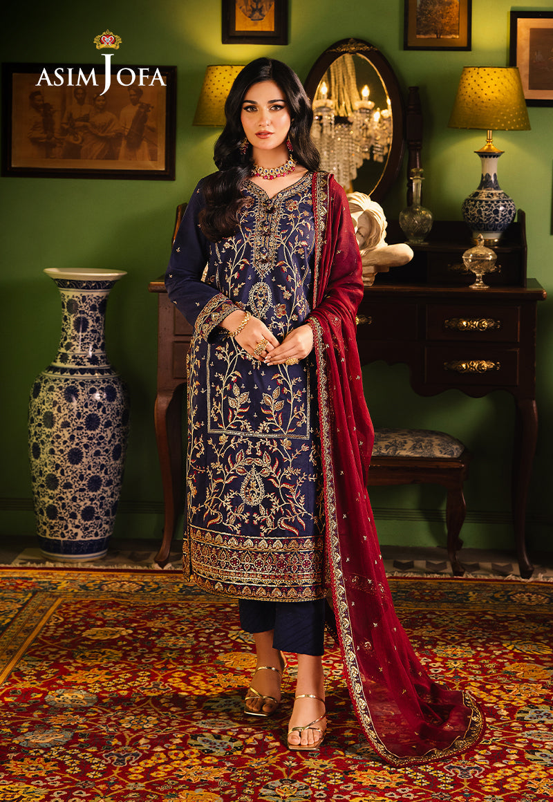 Asim Jofa | Afsanay Luxury Pret | AJLP-02 - Pakistani Designer Dress - by Asim Jofa | Type: Luxury - 100% Original at Saira Sultan
