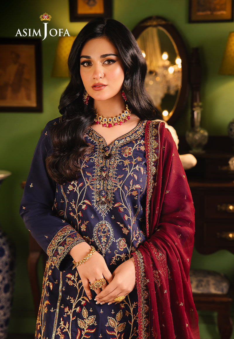 Asim Jofa | Afsanay Luxury Pret | AJLP-02 - Pakistani Designer Dress - by Asim Jofa | Type: Luxury - 100% Original at Saira Sultan