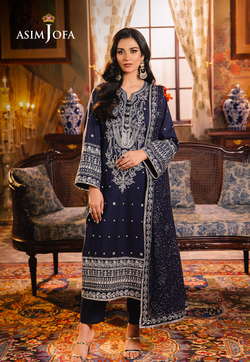 Asim Jofa | Afsanay Luxury Pret | AJLP-10 - Pakistani Designer Dress - by Asim Jofa | Type: Luxury - 100% Original at Saira Sultan