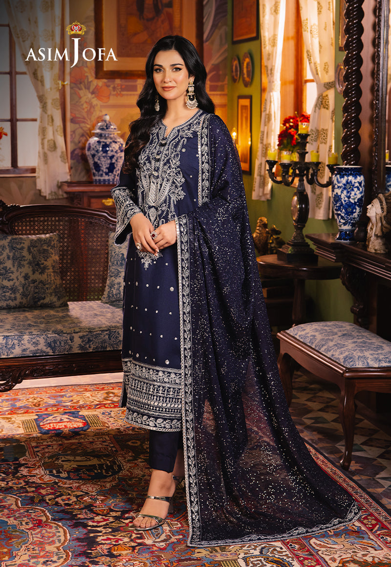 Asim Jofa | Afsanay Luxury Pret | AJLP-10 - Pakistani Designer Dress - by Asim Jofa | Type: Luxury - 100% Original at Saira Sultan