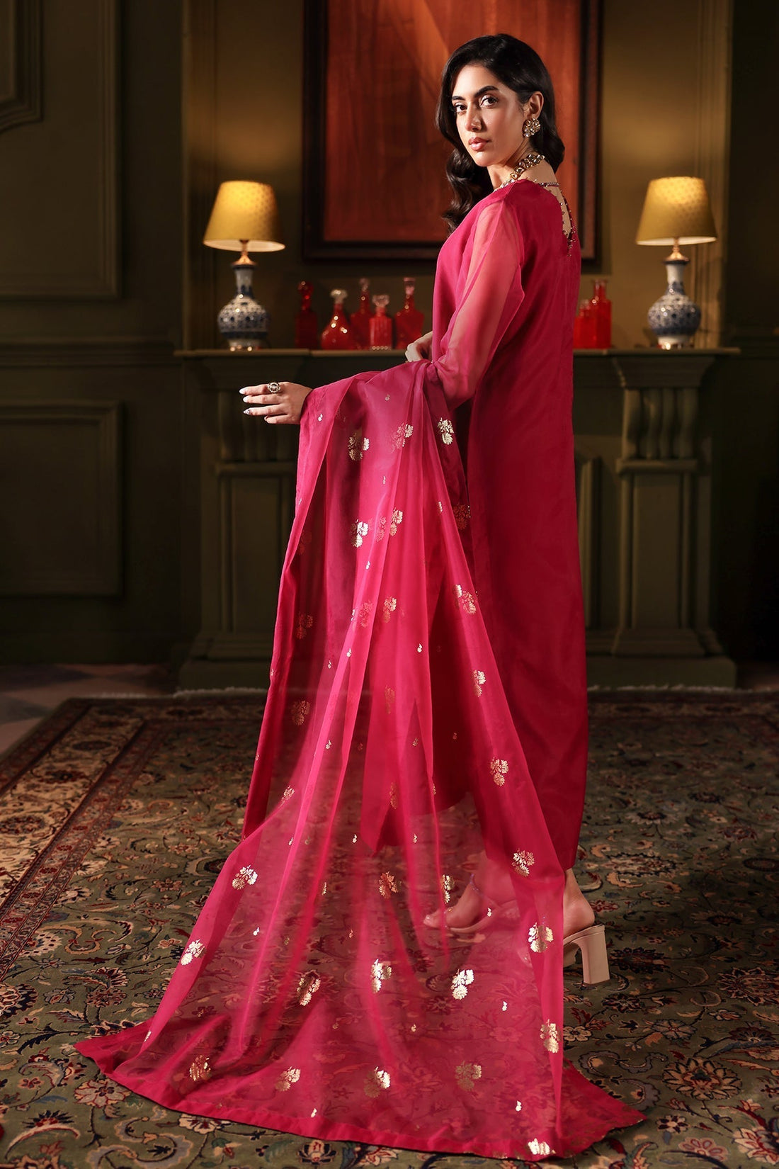 Charizma | Festive Pret | CMA-4-043 - Pakistani Designer Dress - by Charizma | Type: Luxury - 100% Original at Saira Sultan